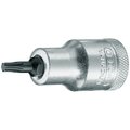 Gedore Screwdriver Bit Socket, 1/2", Torx T20 ITX 19 T20